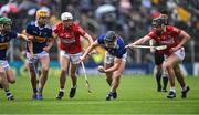 22 May 2022; Dan McCormack of Tipperary in action against Darragh Fitzgibbon of Cork, right, during the Munster GAA Hurling Senior Championship Round 5 match between Tipperary and Cork at FBD Semple Stadium in Thurles, Tipperary. Photo by Piaras Ó Mídheach/Sportsfile