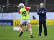 22 May 2022; Cork manager Kieran Kingston watches Patrick Horgan in the warm-up before the Munster GAA Hurling Senior Championship Round 5 match between Tipperary and Cork at FBD Semple Stadium in Thurles, Tipperary. Photo by Piaras Ó Mídheach/Sportsfile