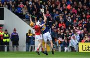 22 May 2022; Patrick Maher of Tipperary in action against Niall O'Leary of Cork during the Munster GAA Hurling Senior Championship Round 5 match between Tipperary and Cork at FBD Semple Stadium in Thurles, Tipperary. Photo by George Tewkesbury/Sportsfile