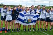 22 May 2022; Waterford players celebrate after the 2022 All-Ireland U14 Silver Final between Tyrone and Waterford at the GAA National Games Development Centre in Abbotstown, Dublin. Photo by Ben McShane/Sportsfile