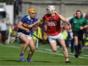 22 May 2022; Shane Barrett of Cork in action against Conor Stakelum of Tipperary during the Munster GAA Hurling Senior Championship Round 5 match between Tipperary and Cork at FBD Semple Stadium in Thurles, Tipperary. Photo by George Tewkesbury/Sportsfile