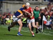 22 May 2022; Shane Barrett of Cork in action against Conor Stakelum of Tipperary during the Munster GAA Hurling Senior Championship Round 5 match between Tipperary and Cork at FBD Semple Stadium in Thurles, Tipperary. Photo by George Tewkesbury/Sportsfile