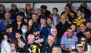 22 May 2022; Supporters in the main stand before the Munster GAA Hurling Senior Championship Round 5 match between Clare and Waterford at Cusack Park in Ennis, Clare. Photo by Ray McManus/Sportsfile