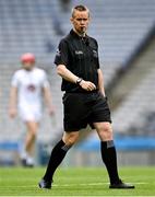 21 May 2022; Referee Michael Kennedy during the Christy Ring Cup Final match between Kildare and Mayo at Croke Park in Dublin. Photo by Piaras Ó Mídheach/Sportsfile
