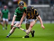 22 May 2022; Patrick O'Donovan of Limerick in action against Pádraig Lennon of Kilkenny during the oneills.com GAA Hurling All-Ireland U20 Championship Final match between Kilkenny and Limerick at FBD Semple Stadium in Thurles, Tipperary. Photo by Piaras Ó Mídheach/Sportsfile