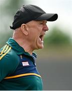 22 May 2022; Offaly manager John Maughan during the Tailteann Cup Preliminary Round match between Wexford and Offaly at Bellefield in Enniscorthy, Wexford. Photo by Brendan Moran/Sportsfile