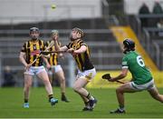 22 May 2022; Gearóid Dunne of Kilkenny in action against Ethan Hurley of Limerick during the oneills.com GAA Hurling All-Ireland U20 Championship Final match between Kilkenny and Limerick at FBD Semple Stadium in Thurles, Tipperary. Photo by Piaras Ó Mídheach/Sportsfile