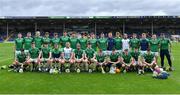 22 May 2022; The Limerick squad before the oneills.com GAA Hurling All-Ireland U20 Championship Final match between Kilkenny and Limerick at FBD Semple Stadium in Thurles, Tipperary. Photo by Piaras Ó Mídheach/Sportsfile