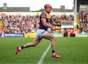 21 May 2022; Lee Chin of Wexford during the Leinster GAA Hurling Senior Championship Round 5 match between Kilkenny and Wexford at UPMC Nowlan Park in Kilkenny. Photo by Stephen McCarthy/Sportsfile