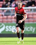 23 May 2022; Ciarán Kelly of Bohemians during the SSE Airtricity League Premier Division match between St Patrick's Athletic and Bohemians at Richmond Park in Dublin. Photo by Piaras Ó Mídheach/Sportsfile