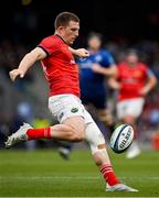 21 May 2022; Andrew Conway of Munster during the United Rugby Championship match between Leinster and Munster at Aviva Stadium in Dublin. Photo by Brendan Moran/Sportsfile