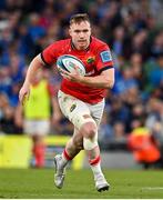 21 May 2022; Rory Scannell of Munster during the United Rugby Championship match between Leinster and Munster at Aviva Stadium in Dublin. Photo by Brendan Moran/Sportsfile