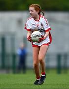 22 May 2022; Erin McGinn of Tyrone during the 2022 All-Ireland U14 Silver Final between Tyrone and Waterford at the GAA National Games Development Centre in Abbotstown, Dublin. Photo by Ben McShane/Sportsfile