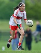 22 May 2022; Niamh Hasson of Derry during the 2022 All-Ireland U14 Bronze Final between Derry and Offaly at the GAA National Games Development Centre in Abbotstown, Dublin. Photo by Ben McShane/Sportsfile