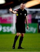 23 May 2022; Referee Ray Matthews during the SSE Airtricity League Premier Division match between Drogheda United and Shamrock Rovers at Head in the Game Park in Drogheda, Louth. Photo by Ben McShane/Sportsfile