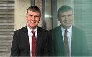 25 May 2022;  Republic of Ireland manager Stephen Kenny stands for a portrait before a Republic of Ireland squad announcement at FAI Headquarters in Abbotstown, Dublin. Photo by Sam Barnes/Sportsfile