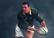 1st December 1998: Andre Vos of South Africa during the International Rugby match between Ireland A and South Africa at Ravenhill Park in Belfast. Photo by Matt Browne/Sportsfile