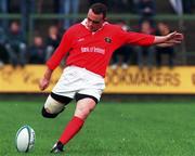26 September 1998: Michael Lynch of Munsterduring the Heineken Cup Round 2 Pool B match between Munster and Neath at Musgrave Park in Cork. Photo by Matt Browne/Sportsfile