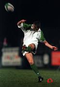 1st December 1998: Niall Woods of Ireland during the International Rugby match between Ireland A and South Africa at Ravenhill Park in Belfast. Photo by Matt Browne/Sportsfile
