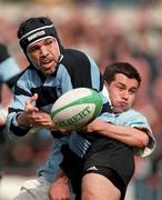 25th April 1998; Rhys Ellison of Shannon and Barry Everitt  of Garryowen during the AIB All-Ireland League Division 1 Final match between Garryowen and Shannon at Lansdowne Road in Dublin. Photo by Matt Browne/Sportsfile