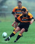 5 December 1998:Simon Allnutt of Buccaneers during the AIB Rugby League Division 1 match between Galwegians and Buccaneers at Dubarry Park in Athlone. Photo by Matt Browne/Sportsfile