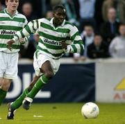 23 April 2004; Mark Rutherford, Shamrock Rovers. eircom league, Premier Division, Shamrock Rovers v St. Patrick's Athletic, Richmond Park, Dublin. Picture credit; David Maher / SPORTSFILE