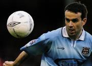 9 April 2004; Jason Colwell, Dublin City. eircom League, Premier Division, Shelbourne v Dublin City, Tolka Park, Dublin. Picture credit; David Maher / SPORTSFILE