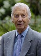 4 May 2004; Former jockey Lester Piggott, The Conrad Hotel, Dublin. Picture credit; Brian Lawless / SPORTSFILE