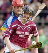 2 May 2004; Ronan Whelan, Westmeath, in action against Trevor McGrath, Wicklow. Guinness Leinster Senior Hurling Championship, Westmeath v Wicklow, Cusack Park, Mullingar, Co. Westmeath. Picture credit; Pat Murphy / SPORTSFILE