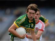 4 August 2013; Cathal Ó Luing, Kerry. Electric Ireland GAA Football All-Ireland Minor Championship, Quarter-Final, Kerry v Tyrone, Croke Park, Dublin. Picture credit: Ray McManus / SPORTSFILE