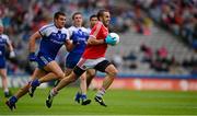 3 August 2013; Mark Donnelly, Tyrone, in action against Drew Wylie, Monaghan. GAA Football All-Ireland Senior Championship, Quarter-Final, Monaghan v Tyrone, Croke Park, Dublin. Picture credit: Ray McManus / SPORTSFILE