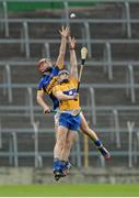 7 August 2013; Tommy Heffernan, Tipperary, in action against Seadna Morey, Clare. Bord Gáis Energy Munster GAA Hurling Under 21 Championship Final, Tipperary v Clare, Semple Stadium, Thurles, Co. Tipperary. Picture credit: Matt Browne / SPORTSFILE