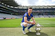 26 May 2022; Mickey Quinn of Longford poses for a portrait during the Tailteann Cup launch at Croke Park in Dublin. Photo by Ramsey Cardy/Sportsfile