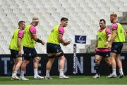 27 May 2022; Joe McCarthy, centre, during the Leinster Rugby Captain's Run at the Stade Velodrome in Marseille, France. Photo by Harry Murphy/Sportsfile