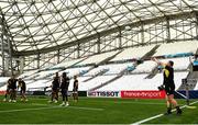 27 May 2022; La Rochelle players practice a lineout during the La Rochelle Captain's Run at Stade Velodrome in Marseille, France. Photo by Harry Murphy/Sportsfile
