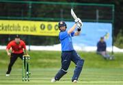 27 May 2022; Andrew Balbirnie of Leinster Lighting batting during the Cricket Ireland Inter-Provincial Trophy match between Leinster Lightning and Munster Reds at North Down Cricket Club, Comber in Down. Photo by George Tewkesbury/Sportsfile