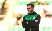 27 May 2022; Shamrock Rovers manager Stephen Bradley before the SSE Airtricity League Premier Division match between Shamrock Rovers and Shelbourne at Tallaght Stadium in Dublin. Photo by Eóin Noonan/Sportsfile
