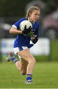 21 May 2022; Grace Hogan of Tipperary during the Ladies Football U14 All-Ireland Gold Final match between Kildare and Tipperary at Crettyard GAA in Laois. Photo by Ray McManus/Sportsfile