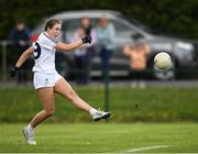 21 May 2022; Aoibhe Kelly of Kildare during the Ladies Football U14 All-Ireland Gold Final match between Kildare and Tipperary at Crettyard GAA in Laois. Photo by Ray McManus/Sportsfile