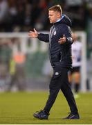 27 May 2022; Shelbourne manager Damien Duff after the SSE Airtricity League Premier Division match between Shamrock Rovers and Shelbourne at Tallaght Stadium in Dublin. Photo by Eóin Noonan/Sportsfile