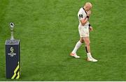 27 May 2022; Sergio Parisse of RC Toulon after his side's defeat in the Heineken Challenge Cup Final match between Lyon and Toulon at Stade Velodrome in Marseille, France. Photo by Ramsey Cardy/Sportsfile