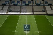 28 May 2022; A general view inside the stadium before the Heineken Champions Cup Final match between Leinster and La Rochelle at Stade Velodrome in Marseille, France. Photo by Harry Murphy/Sportsfile