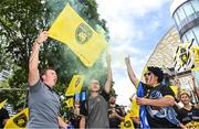 28 May 2022; La Rochelle supporters before the Heineken Champions Cup Final match between Leinster and La Rochelle at Stade Velodrome in Marseille, France. Photo by Ramsey Cardy/Sportsfile