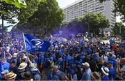 28 May 2022; Supporters gather outside the ground before the Heineken Champions Cup Final match between Leinster and La Rochelle at Stade Velodrome in Marseille, France. Photo by Ramsey Cardy/Sportsfile