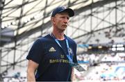 28 May 2022; Leinster head coach Leo Cullen before the Heineken Champions Cup Final match between Leinster and La Rochelle at Stade Velodrome in Marseille, France. Photo by Harry Murphy/Sportsfile