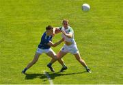 28 May 2022; Darragh Treacy of Limerick in action against Jack Barry of Kerry during the Munster GAA Football Senior Championship Final match between Kerry and Limerick at Fitzgerald Stadium in Killarney. Photo by Diarmuid Greene/Sportsfile