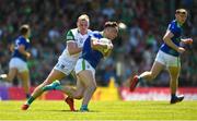 28 May 2022; Paudie Clifford of Kerry in action against Adrian Enright of Limerick during the Munster GAA Football Senior Championship Final match between Kerry and Limerick at Fitzgerald Stadium in Killarney. Photo by Diarmuid Greene/Sportsfile