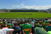 28 May 2022; A general view of pre-match parade in the Munster GAA Football Senior Championship Final match between Kerry and Limerick at Fitzgerald Stadium in Killarney. Photo by Diarmuid Greene/Sportsfile