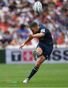 28 May 2022; Jonathan Sexton of Leinster kicks a penalty during the Heineken Champions Cup Final match between Leinster and La Rochelle at Stade Velodrome in Marseille, France. Photo by Harry Murphy/Sportsfile