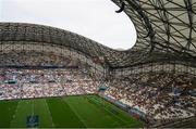 28 May 2022; A general view of the stadium before the Heineken Champions Cup Final match between Leinster and La Rochelle at Stade Velodrome in Marseille, France. Photo by Julien Poupart/Sportsfile